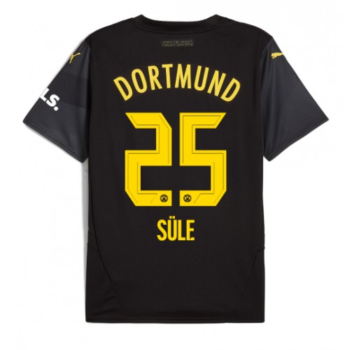 Fotballdrakt Herre Borussia Dortmund Niklas Sule #25 Bortedrakt 2024-25 Kortermet